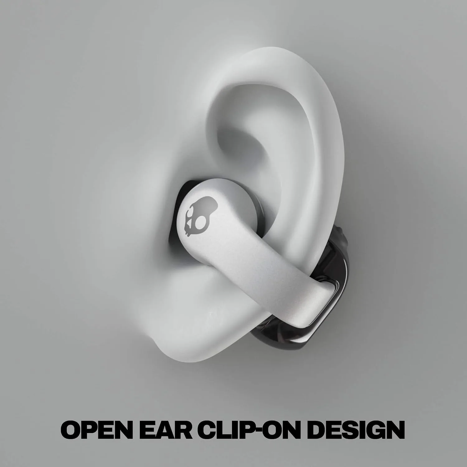 Skullcandy Push 720 Open Wireless Open-Ear Bluetooth Earbuds - Chrome