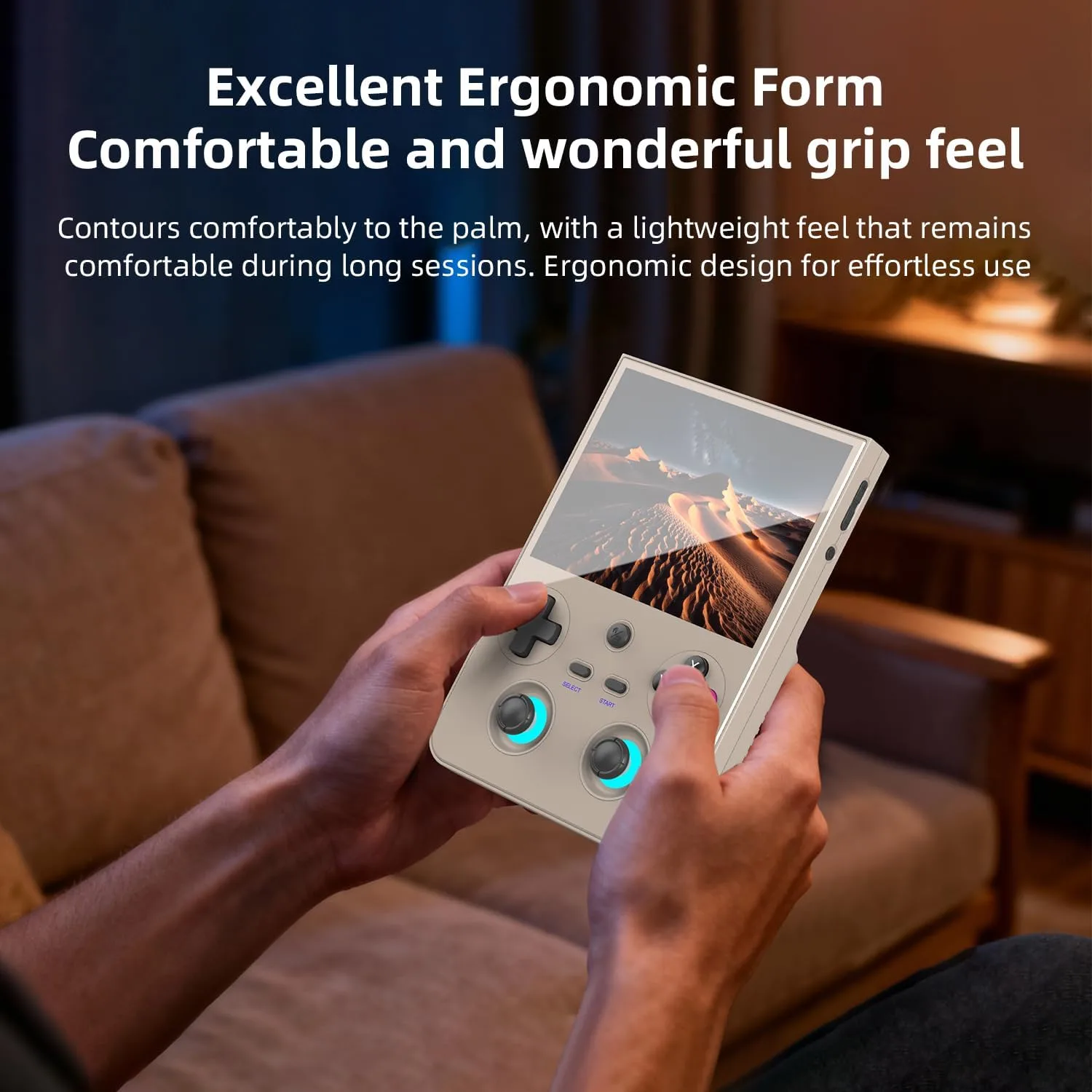 RG477V Dimensity 8300 Android14 sSystem 4.7-inch Touch Handheld Game Console WiFi/Bluetooth Hall Joystick RGB Light 5500mah