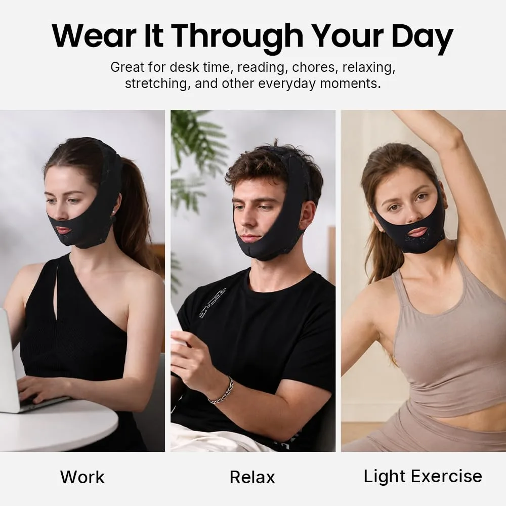 Double Chin Reducer, V Line Lifting Jawline Shaper for Sleeping