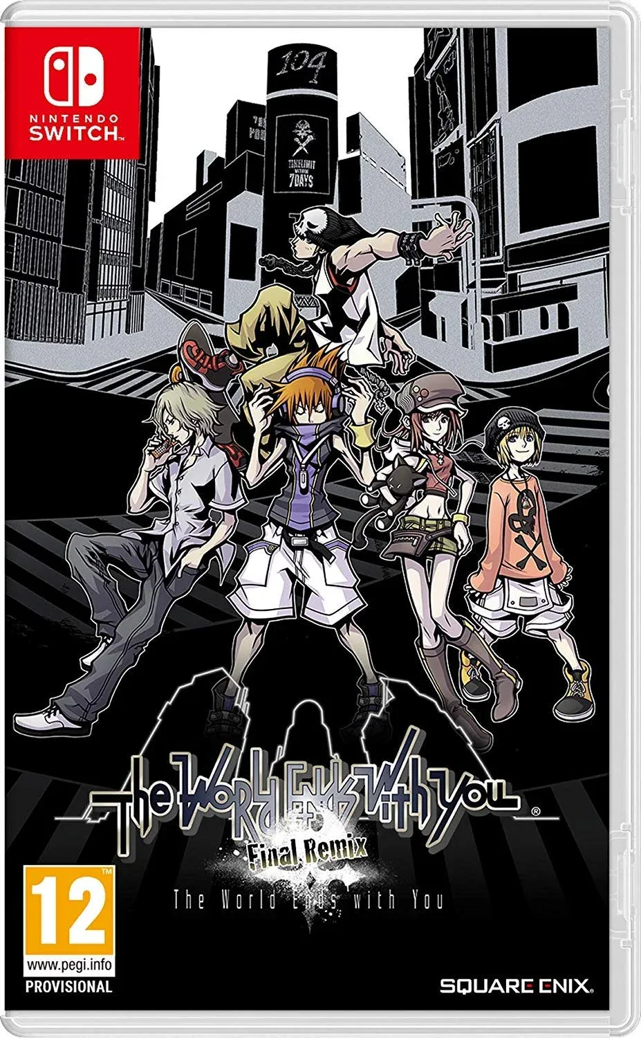 Videojuego The World Ends With You Final Remix para Nintendo Switch