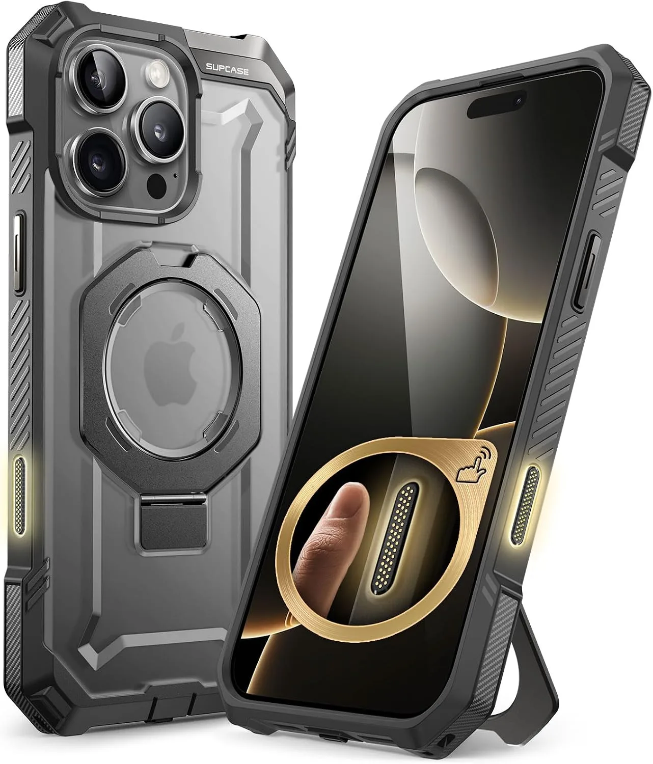 SUPCASE for iPhone 16 Pro Case with Camera Control Capture Button, Gray