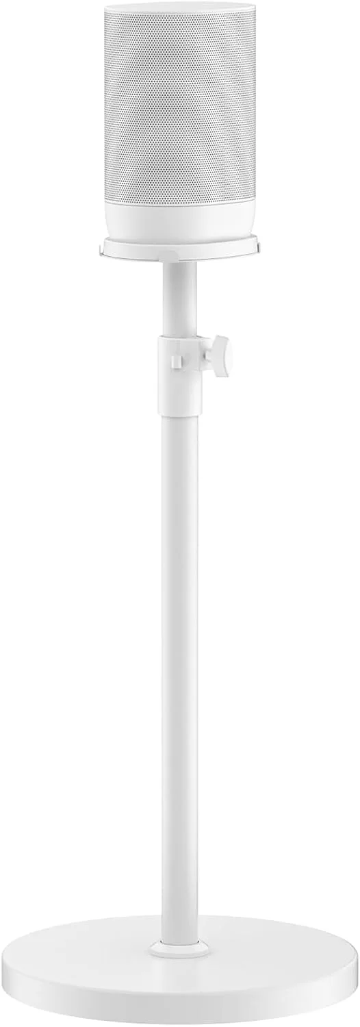 Height Adjustable Speaker Stand for Sonos Move and Move 2, Black