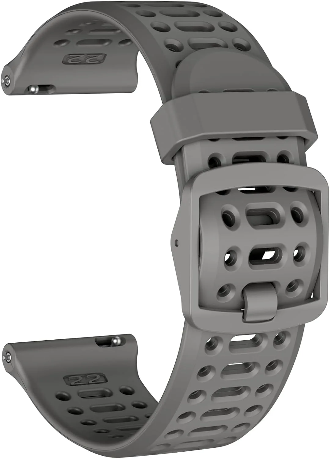 Compatible with COROS Pace 3 Watch Band, 22mm Quick Release Sports Silicone Watch Band Breathable Wristband Strap Women Men Strap for COROS APEX 2 Pro/APEX 46mm/APEX Pro