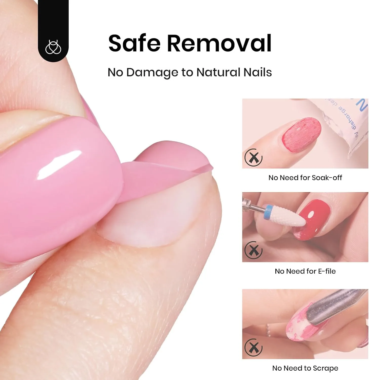 Beetles Peel Off Base Coat and Top Coat Set 2Pcs 15ml