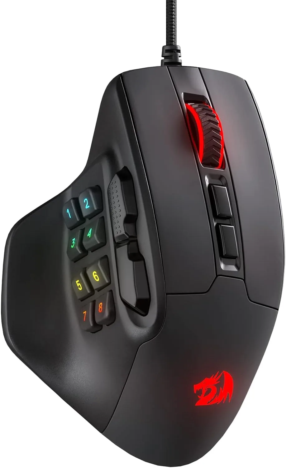 Mouse Gamer Redragon M811 RGB Cableado 10000 DPI 15 Botones Programables