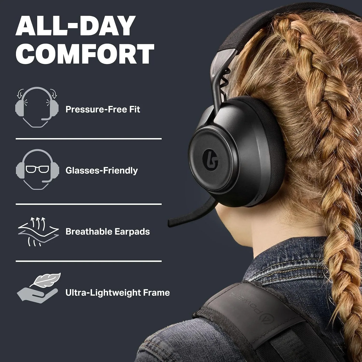 PowerA LucidSound LS500P Wireless Gaming Headset for PlayStation - Black