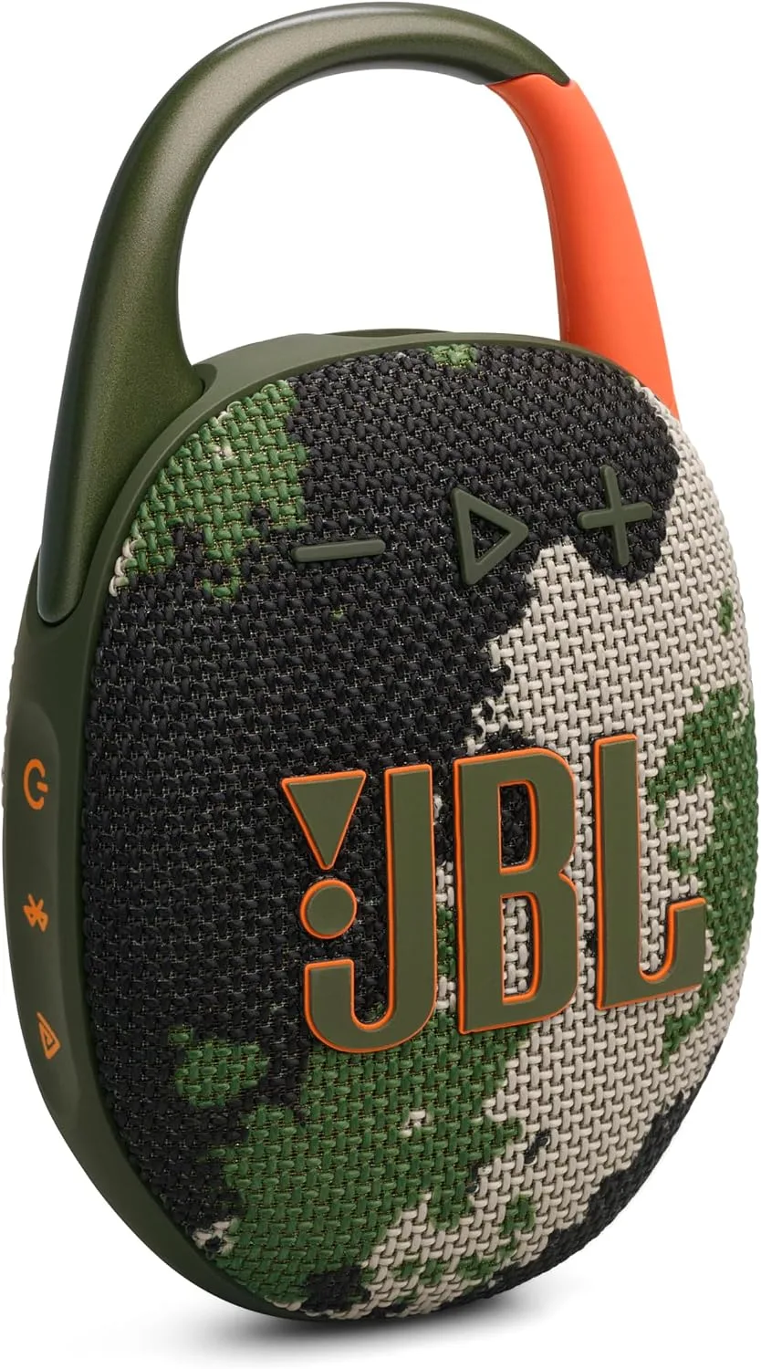 JBL Clip 5 - Ultra-Portable Waterproof Speaker - Camo