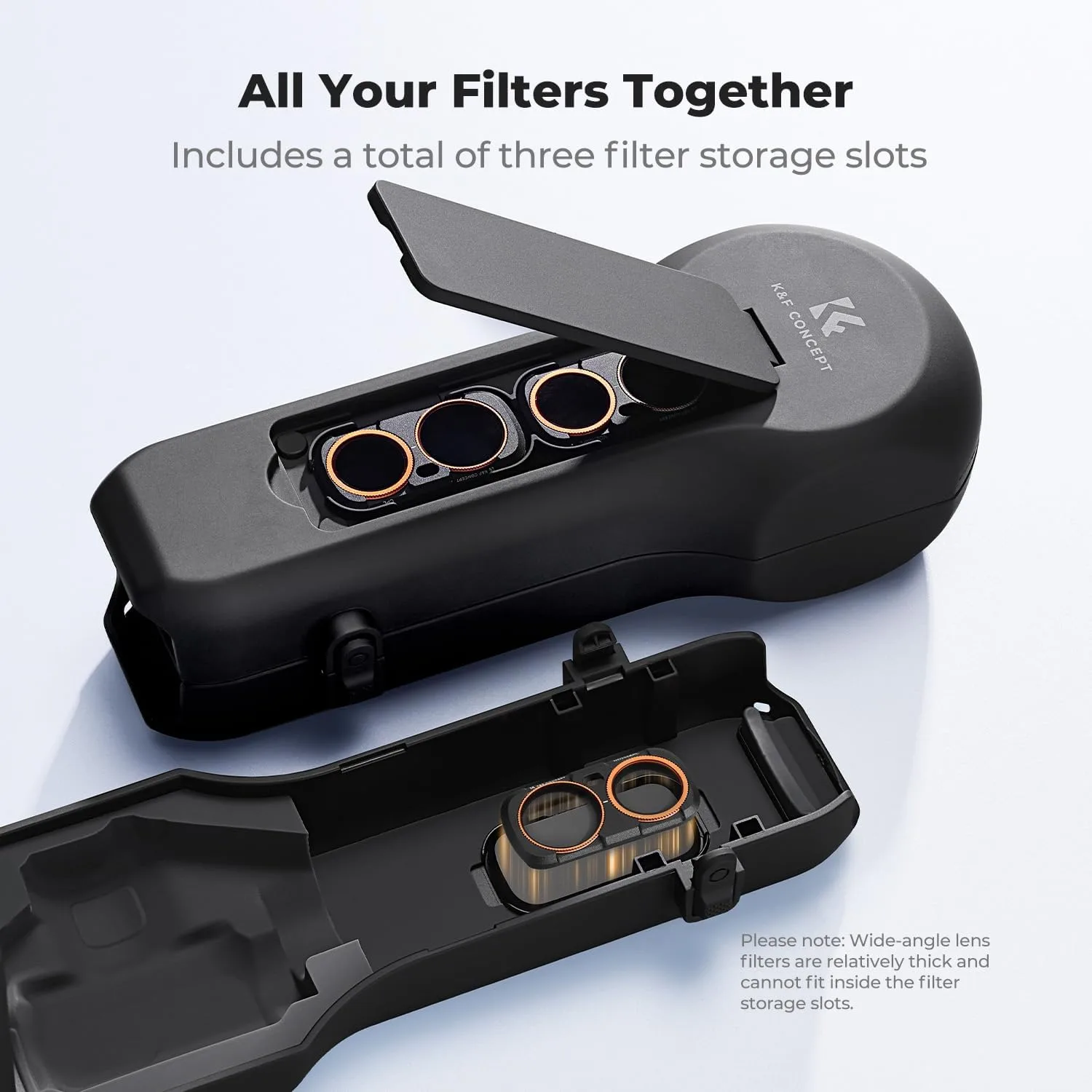 K&F CONCEPT Protective Case Compatible with Insta360 Luna Ultra