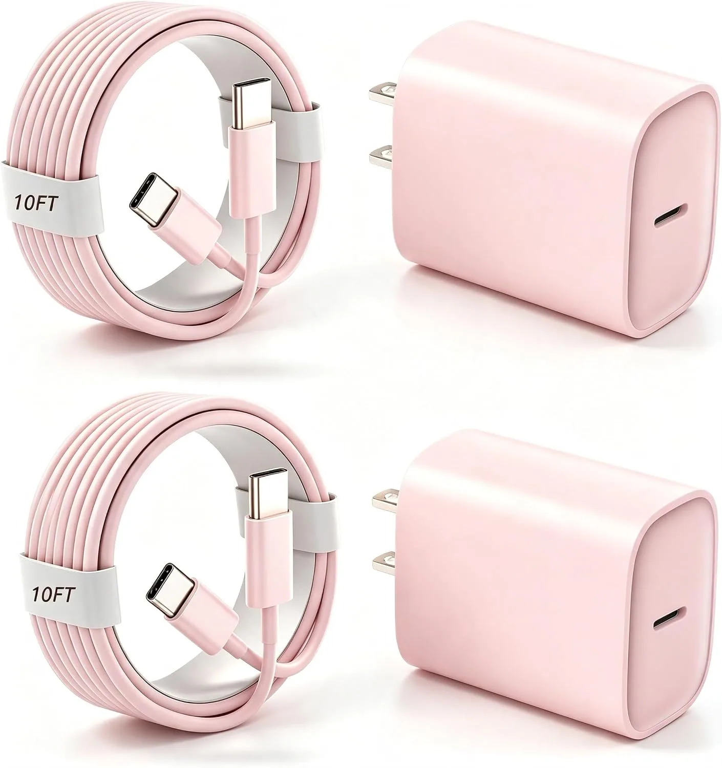 Phone 18 17 16 Pro Max Charger Fast Charging, 20W Phone Duo USB C Charger