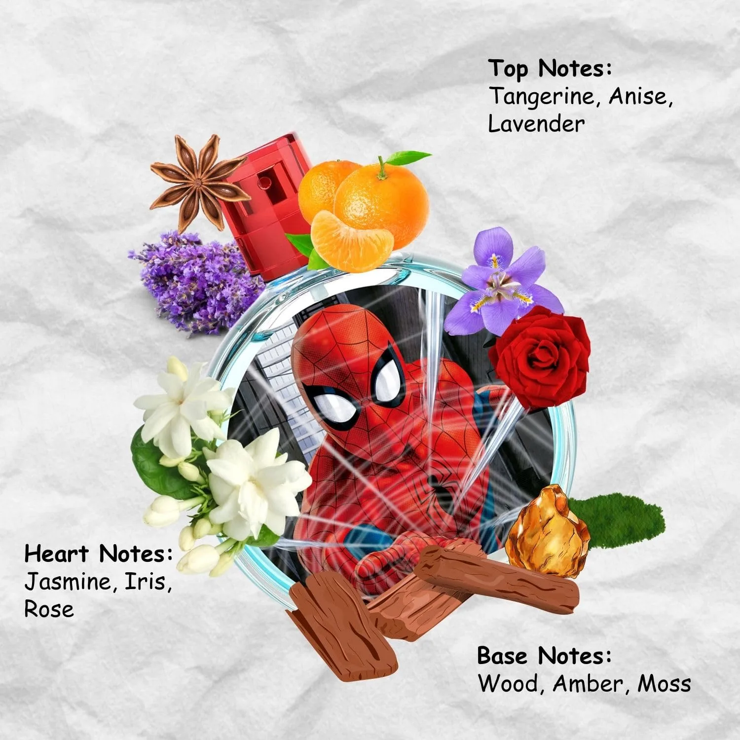 Spiderman Eau de Toilette Spray, Ultimate, 3.4 Ounce