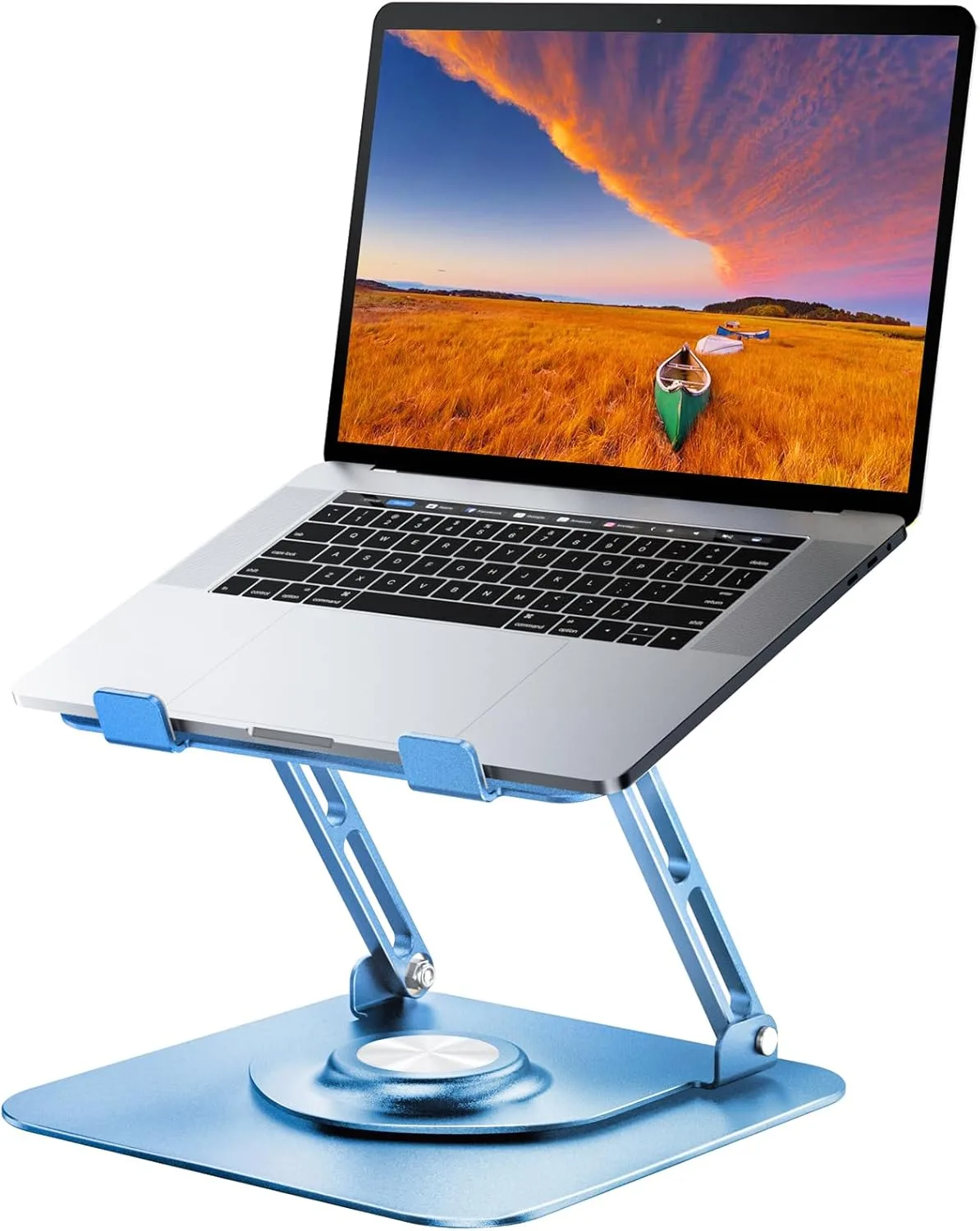 Laptop Stand for desk(360°Rotating),Aluminum laptop Riser for 10-16"Laptops