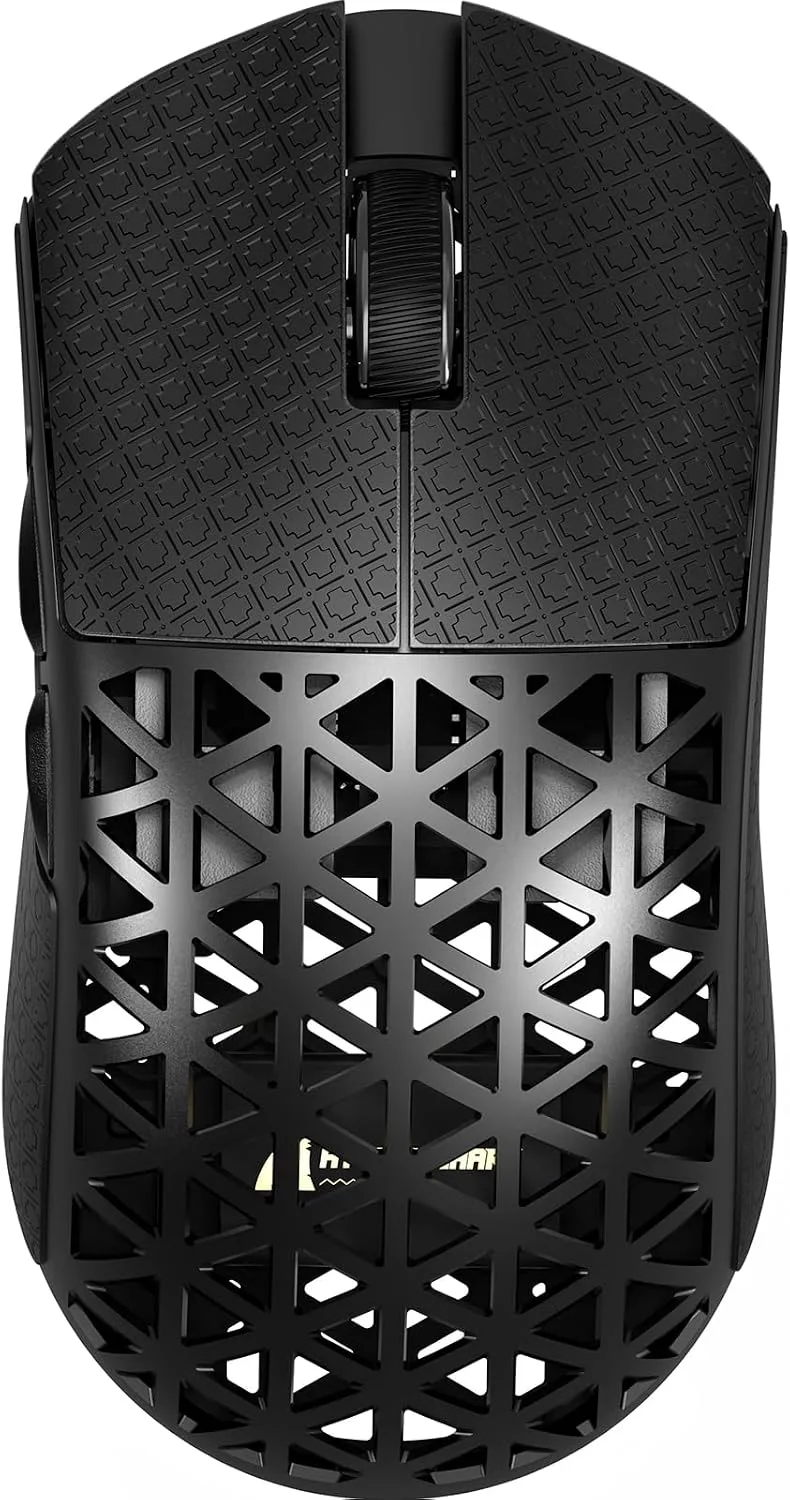 Mouse Gamer Attack Shark R5 Ultra 8K Carbon Fiber inalámbrico Negro