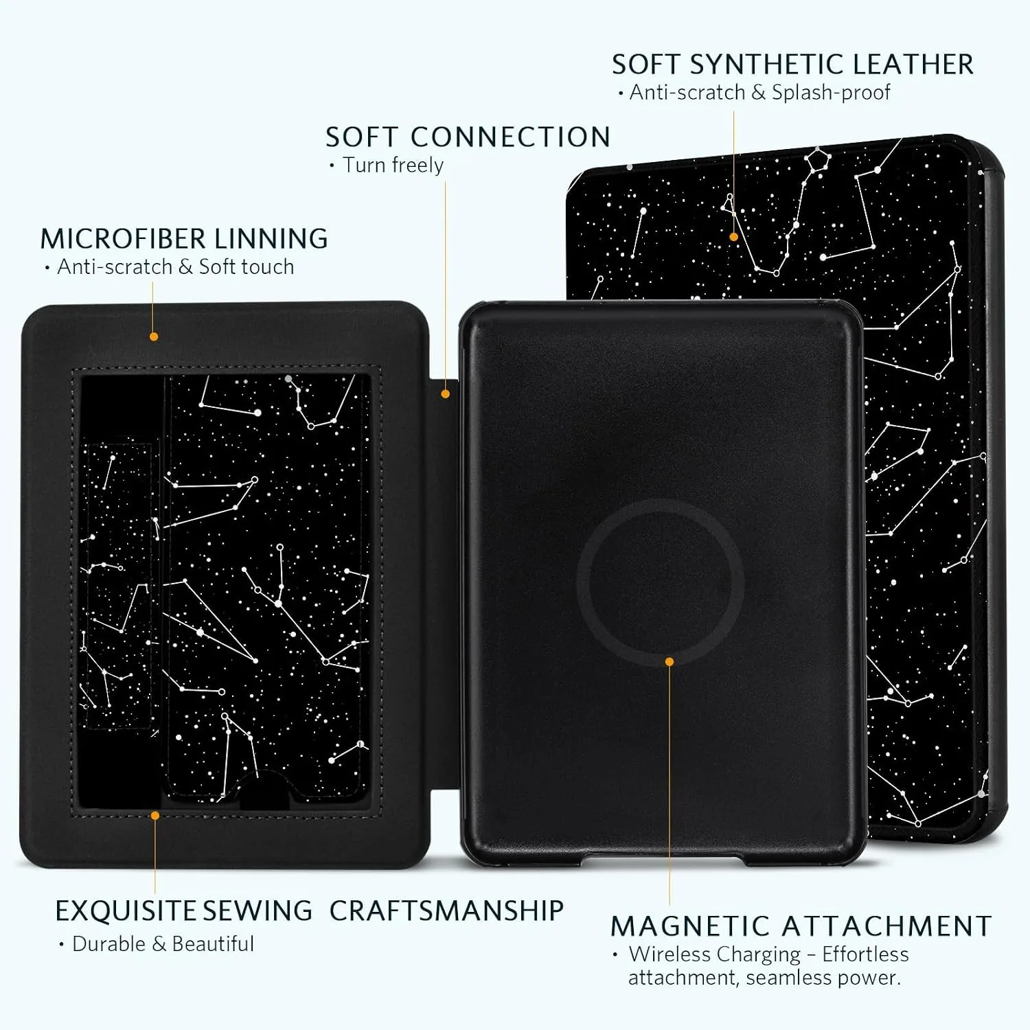 CoBak Case for 7" Kindle Paperwhite 12th Gen 2024 and Kindle Colorsoft