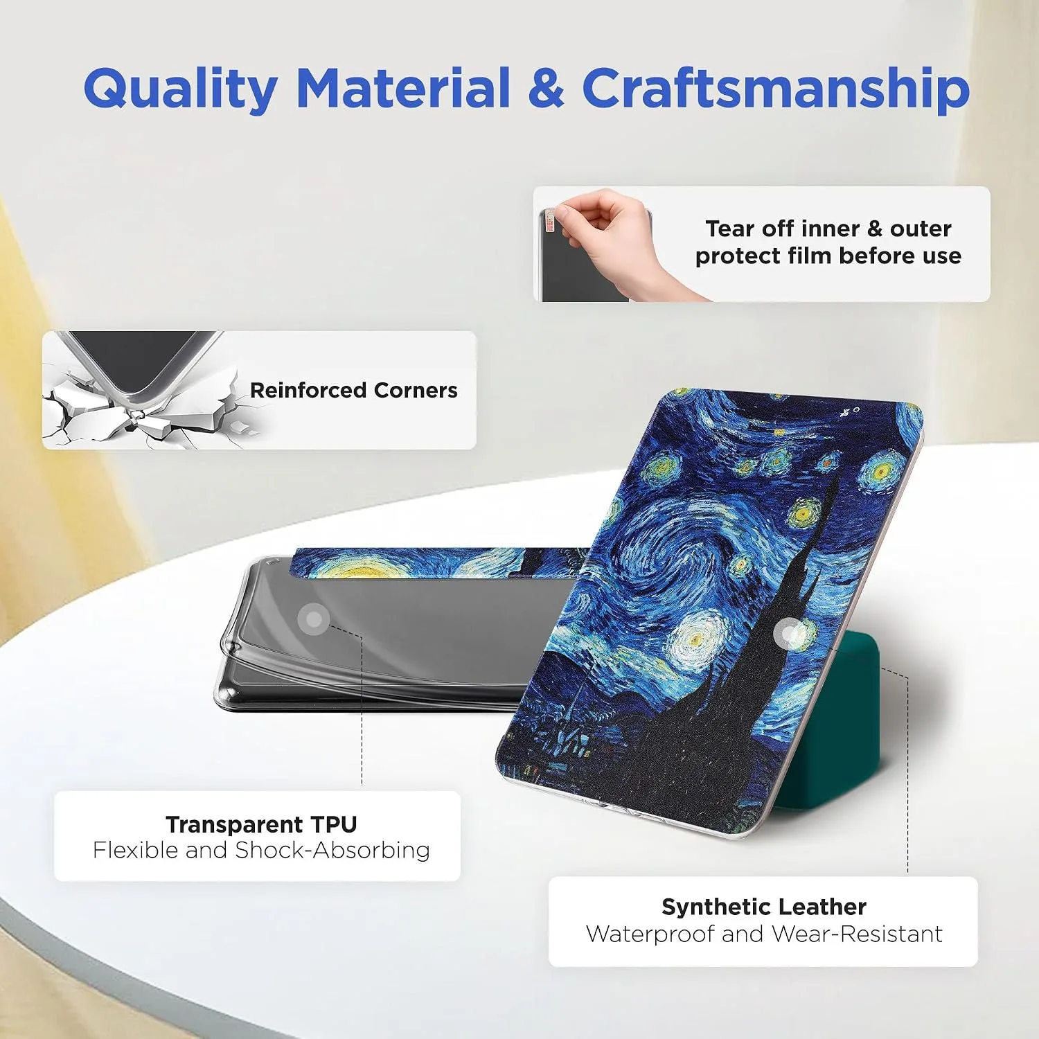SESENSE Magnetic Case for 7'' Kindle Paperwhite 12th Gen 2024 & Colorsoft