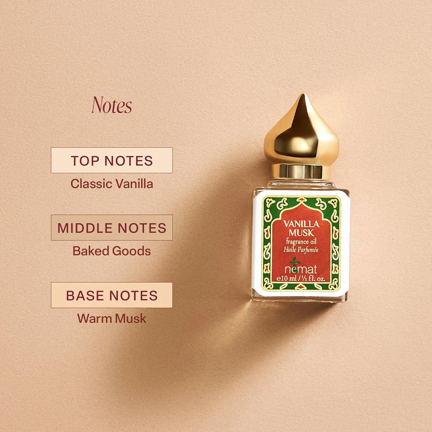 Nemat Vanilla Musk Perfume Oil Roll-On 2-Pack, 10 ml