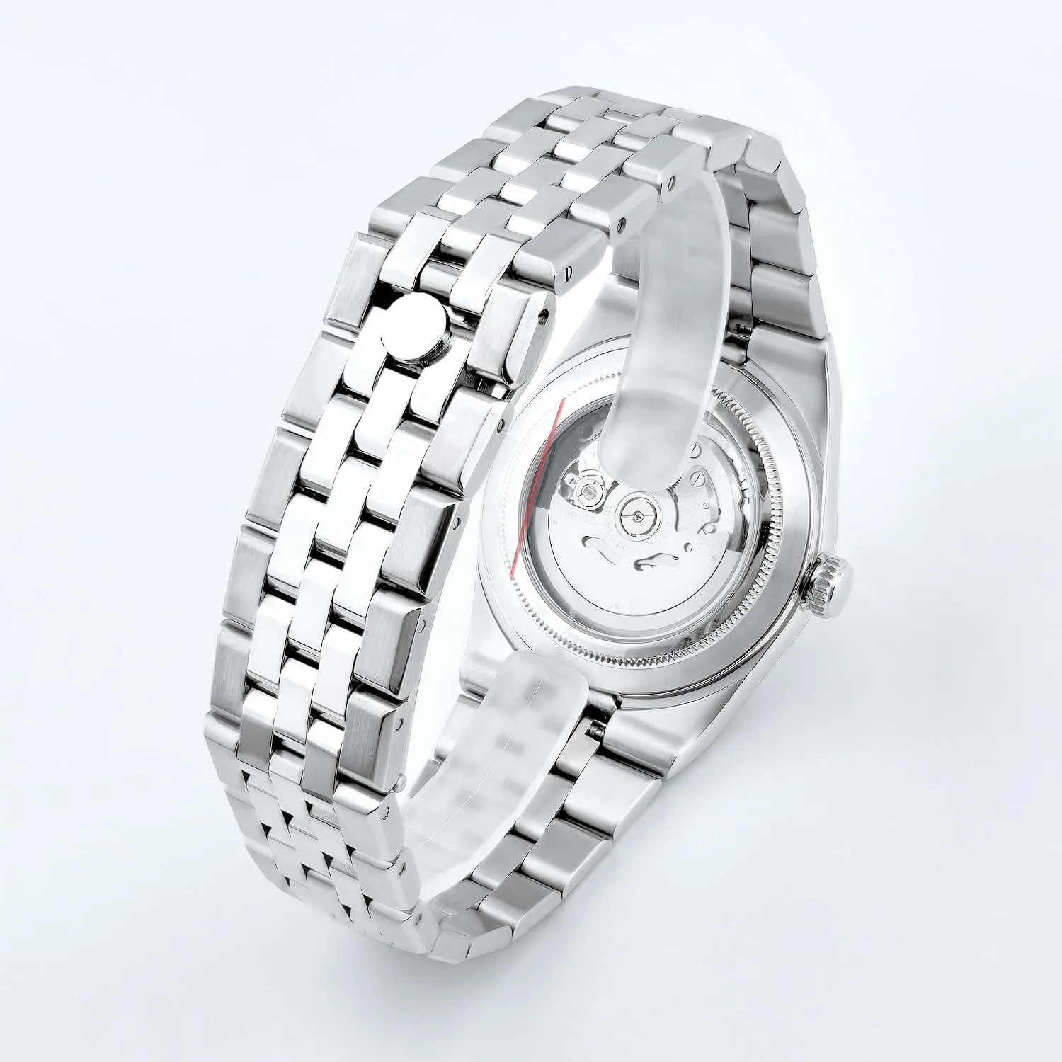 Corgeut Automatic Diver Watch for Men - 40mm Sapphire Crystal, 100M Water Resistant, Luminous Honeycomb Dial, Japanese Mechanical Movement, Stainless Steel