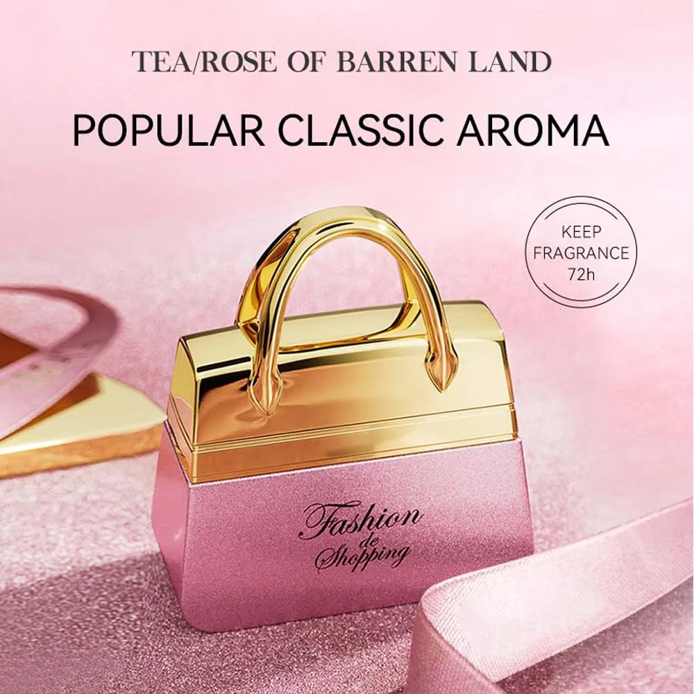 Perfumes for Women - Elegant Floral Scent Gift Set, Long-Lasting Eau de Parfum with Rose & Jasmine | Perfect Daily Perfume for Office, Date Night & Travel | Luxury Purse (1.76oz / 50ml)