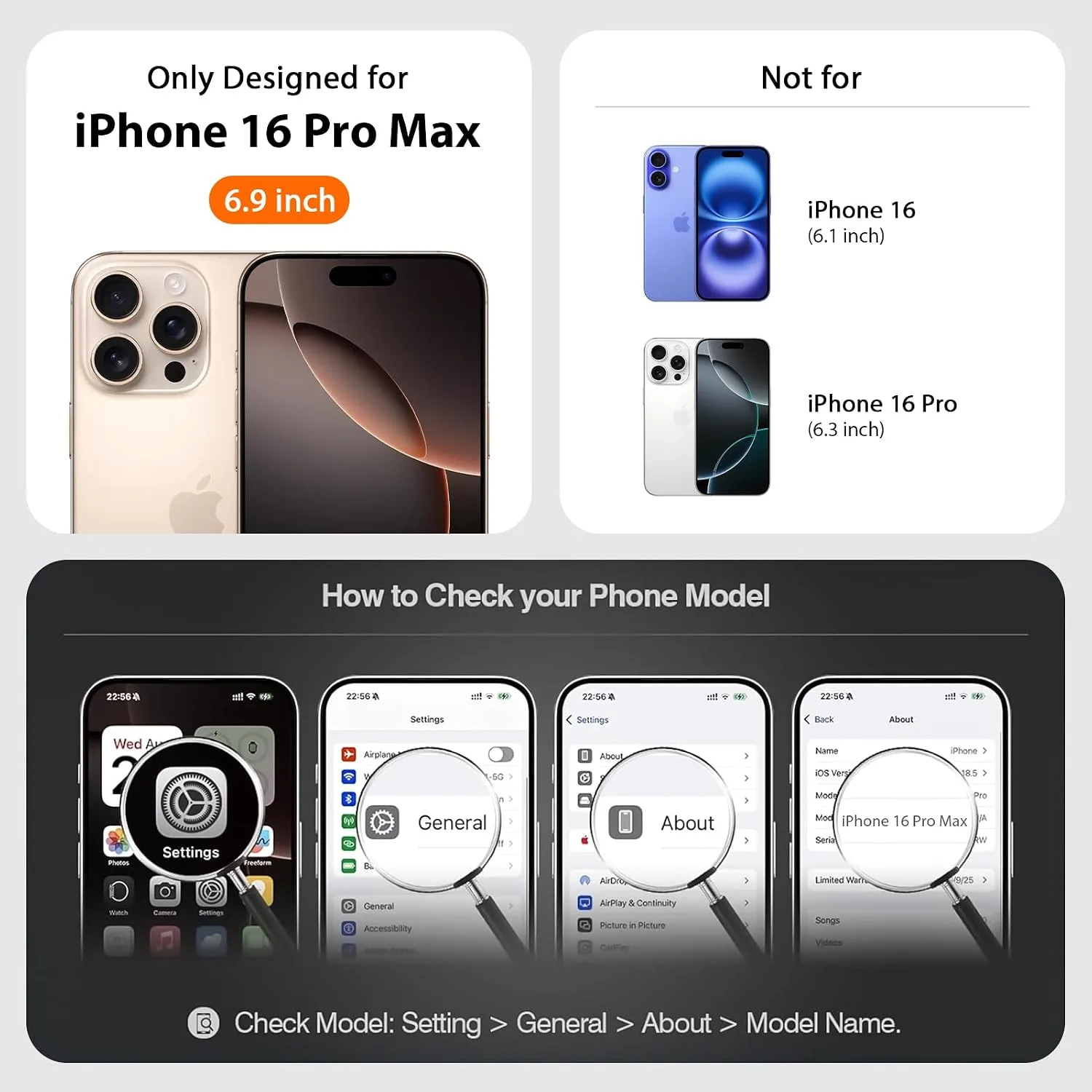 Wallet Phone Case Crafted for iPhone 16 Pro Max Orange