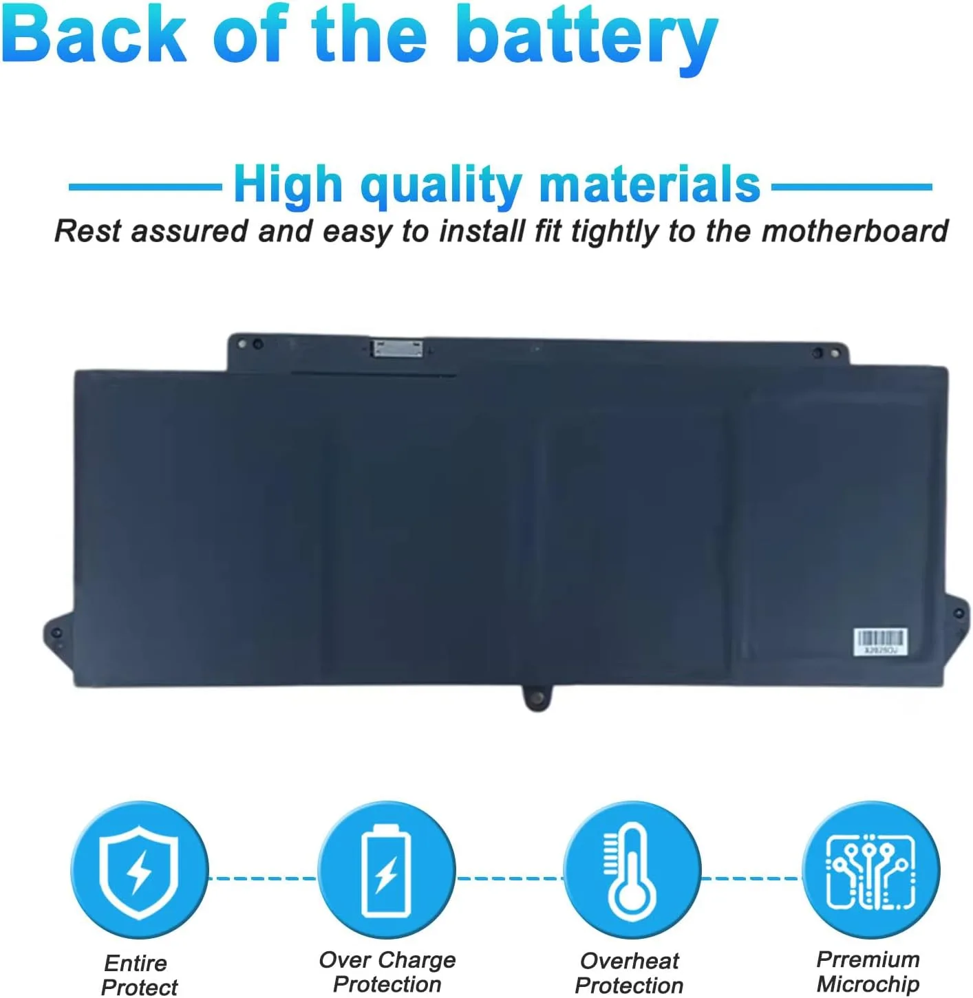 63Wh 7FMXV Laptop Battery for Dell Latitude 5320 7320 7420 7520