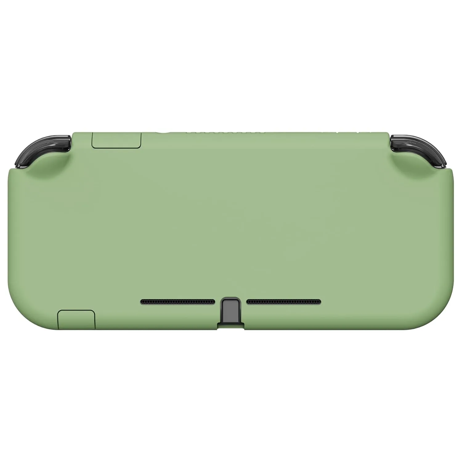 eXtremeRate PlayVital Matcha Green Protective Grip Case for Nintendo Switch Lite, Hard Cover Protector for Nintendo Switch Lite - Screen Protector & Thumb Grips & Buttons Caps Stickers Included