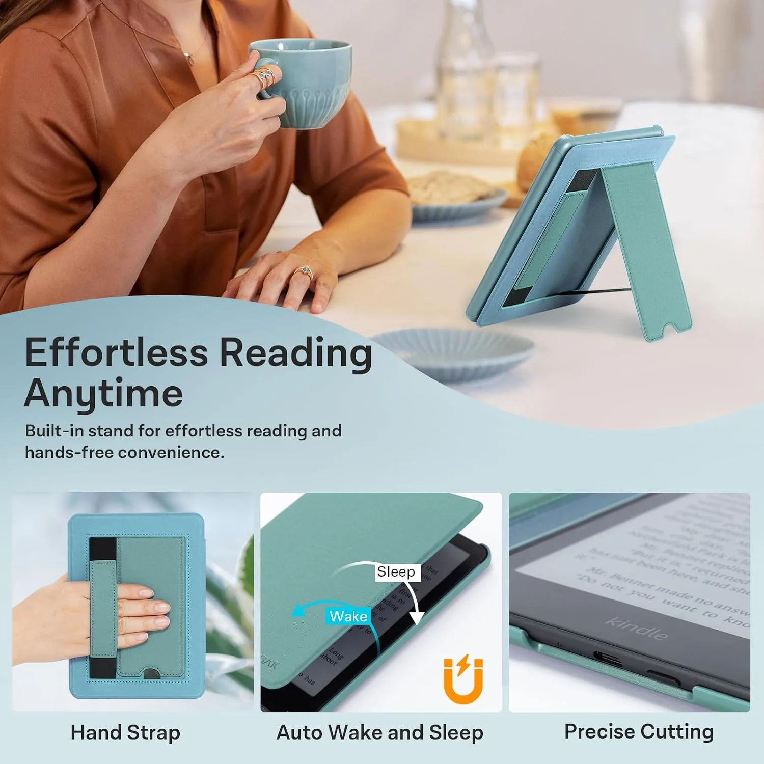 CoBak Stand Case for 7" Kindle Paperwhite & Kindle Colorsoft 12th Gen 2024
