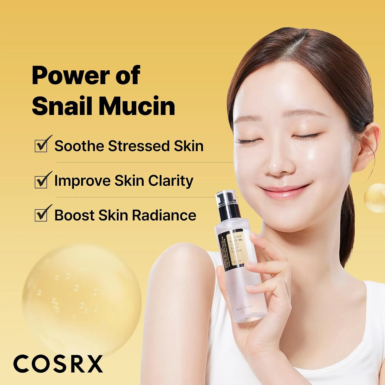 COSRX All About Snail Mucin Korean Skin Care Set, Mini Travel Essentials
