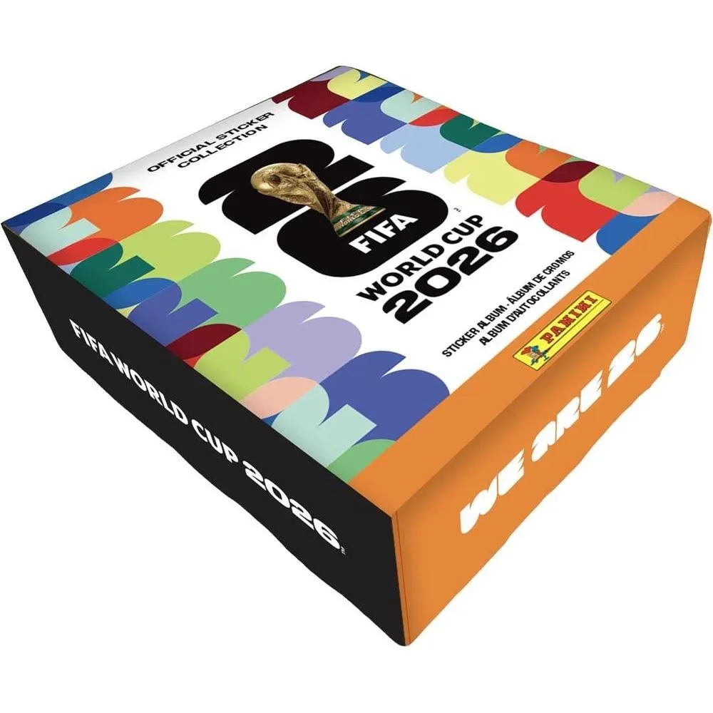 Álbum Panini FIFA World Cup 2026 Edición Exclusiva Amazon con 50 Sobres de Figuritas
