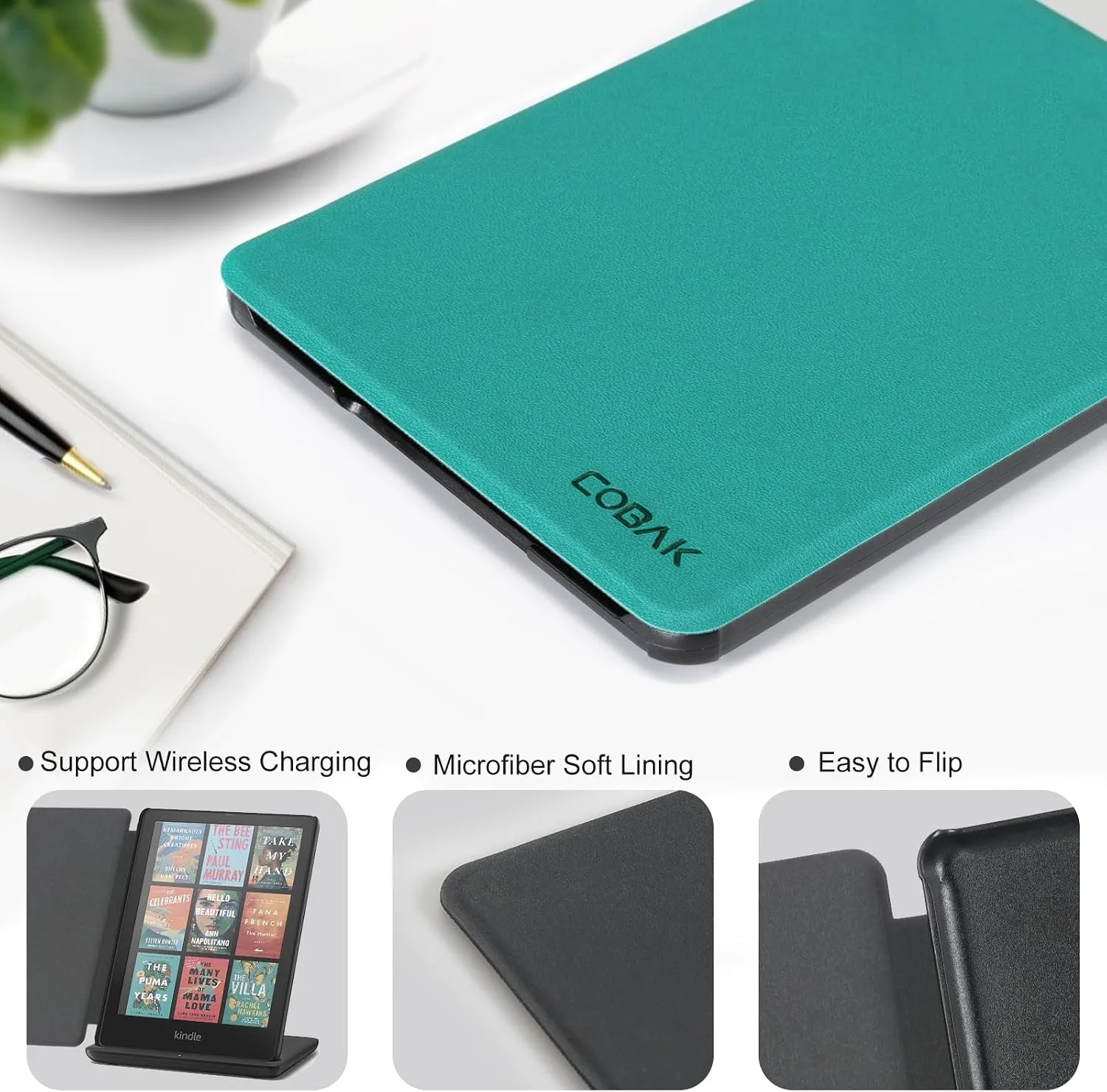 CoBak 6 Inch Case, not for iPad(A072801),Jade