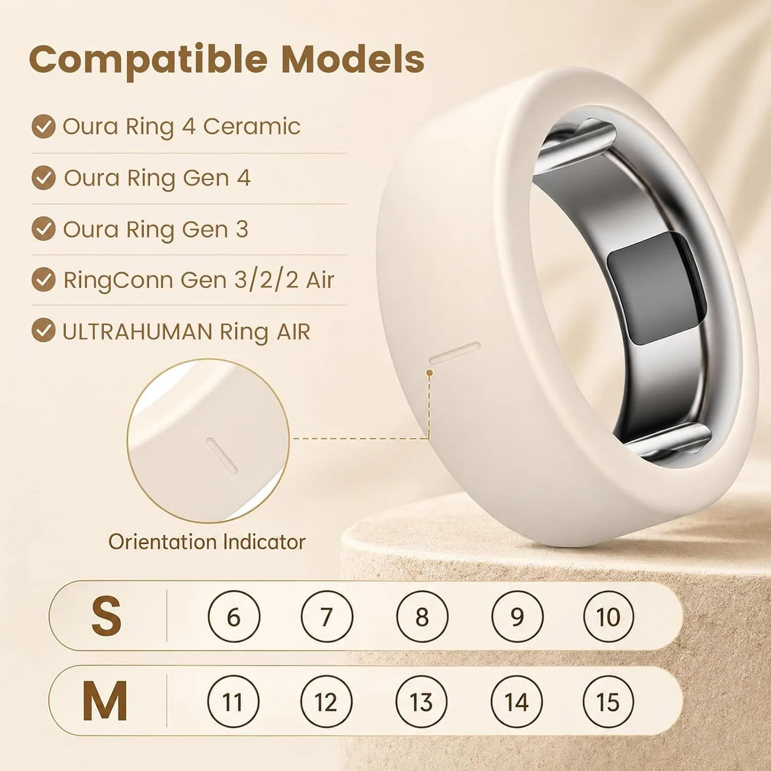 4 Pack Ultra-Thin Covers Compatible with Oura Ring Gen 4/Oura Gen 3 Cover