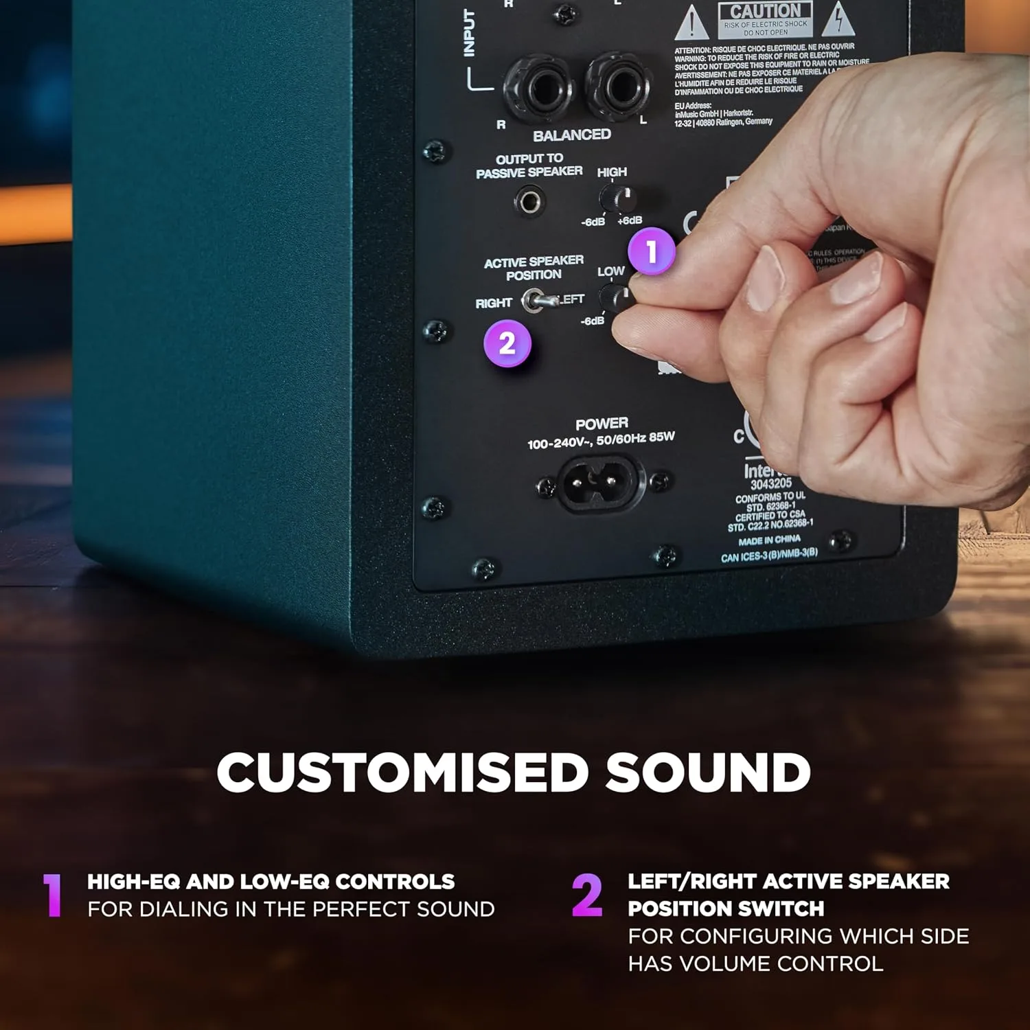 M-AUDIO BX4 4.5" Wired Studio Monitors Pair