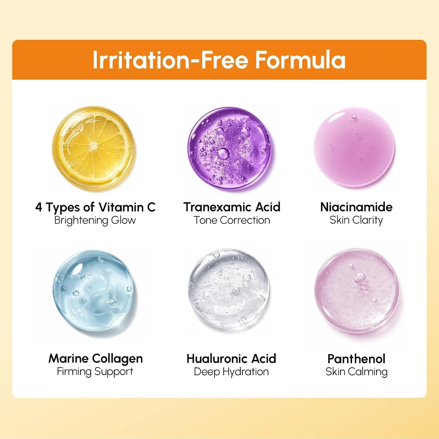 MAREE Vitamin C Toner Pads - Vitamin C Skincare TXA Serum Face Pads - 60 Ct