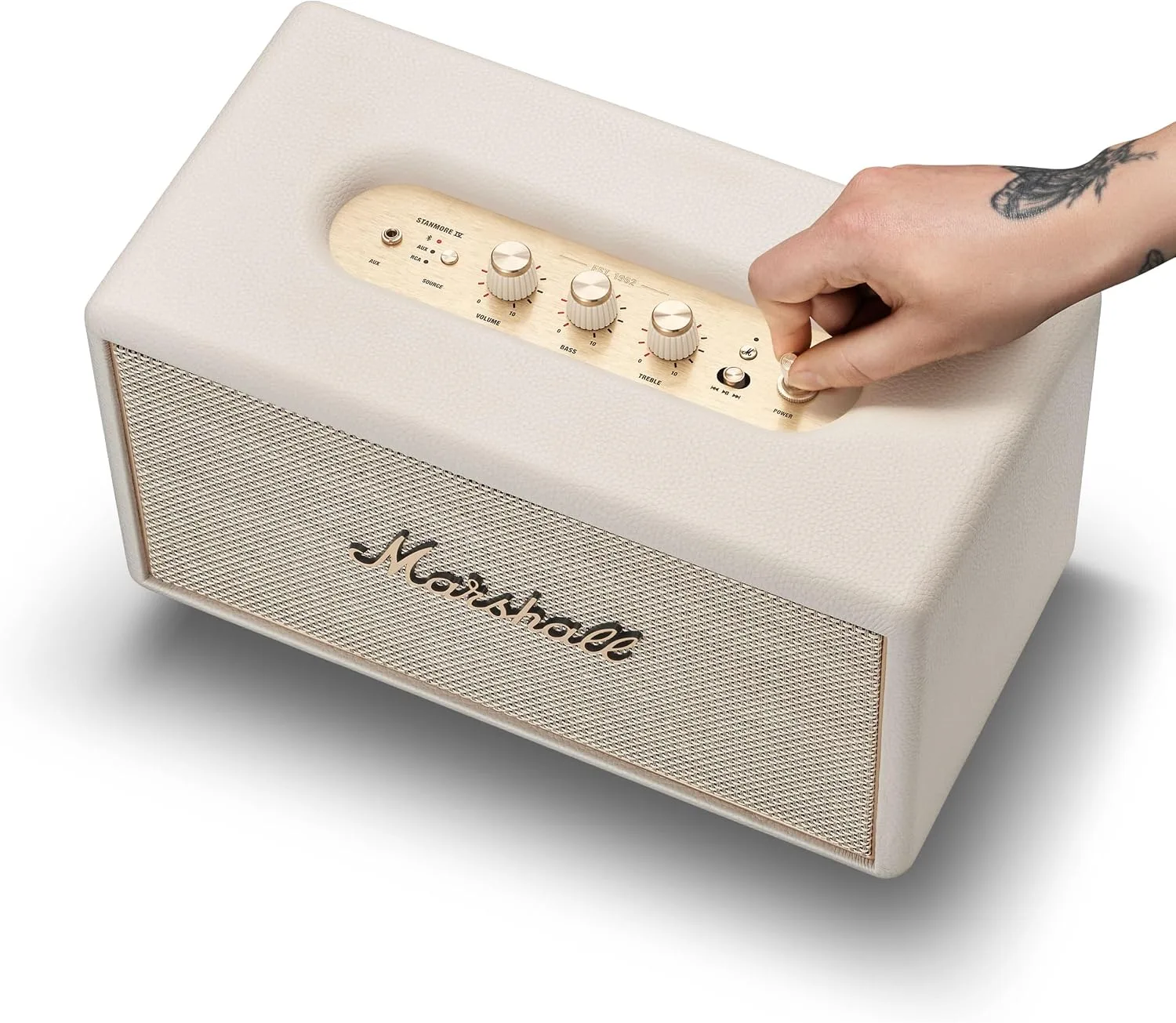 Marshall Stanmore IV Bluetooth Home Speaker - Cream