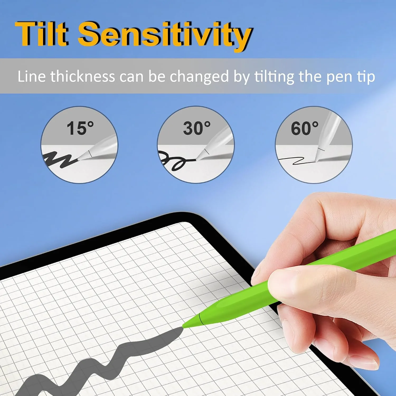 Stylus Pen for iPad 2026-2018, 15 Mins Fast Charge Pencil for iPad A16 11th/10th/9-6th Generation, Air M4 M3 M2 11"/13"/5-3rd, Pro M4 11/12.9/13, Mini A17 Pro/6/5th, Tilt Sensitivity Palm Rejection