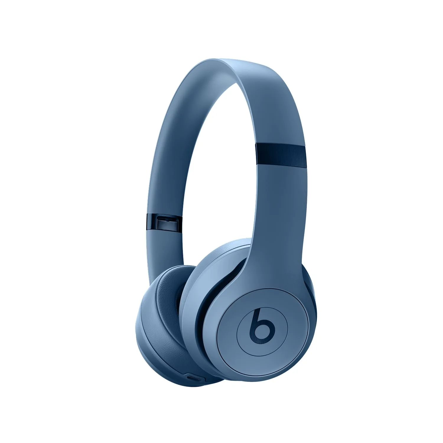 Beats Solo 4 - Wireless On-Ear Bluetooth Headphones, Up to 50-Hour Battery Life, Ultra-Lightweight Comfort, Powerful and Balanced Sound, Apple & Android Compatible - Slate Blue