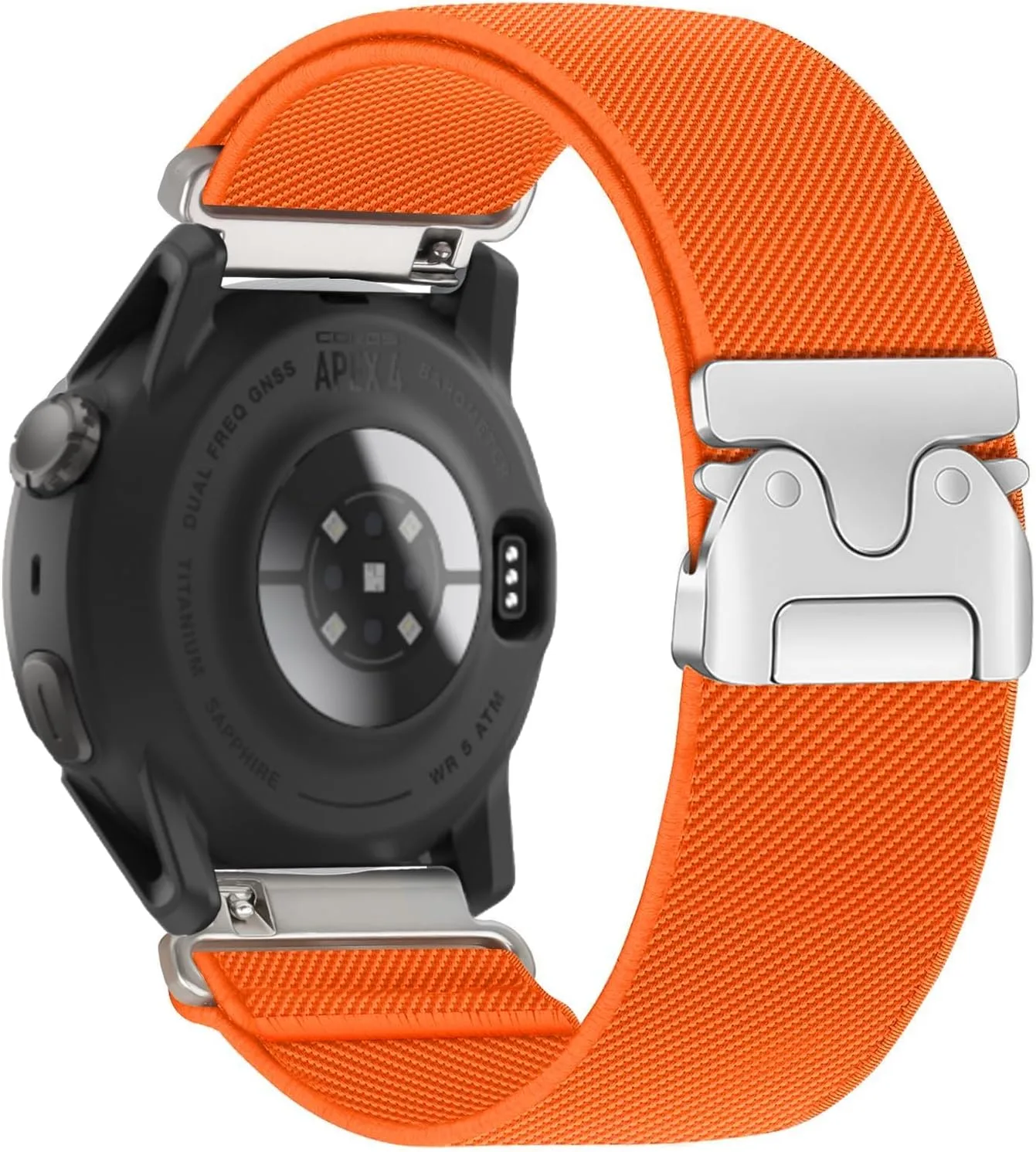 Nylon Bands 22mm Compatible with COROS PACE 3/APEX 4 42mm/APEX Pro/APEX 2 Pro/APEX 46mm/PACE Pro Adjustable Sport Replacement Straps for Women Men