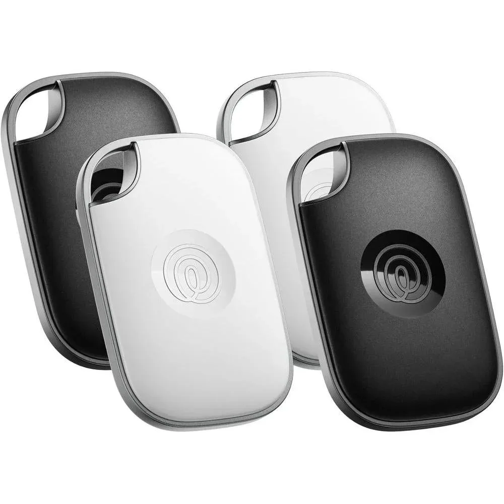 Localizador Bluetooth Life360 Tile Pro 4 unidades Negro y Blanco