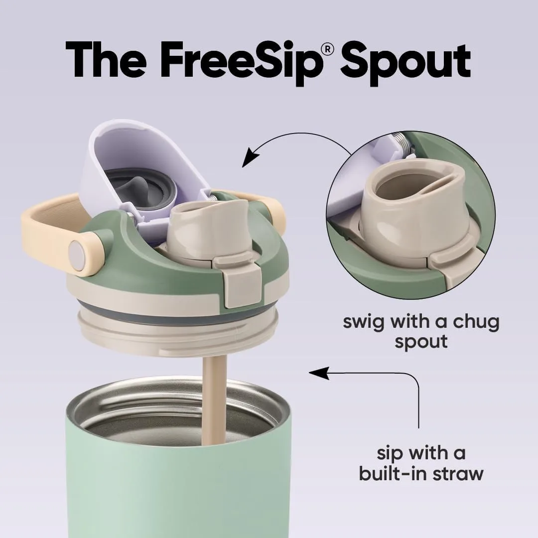 Owala FreeSip Sway - Stainless Steel - 40-oz. - Green (Eucalyptus)