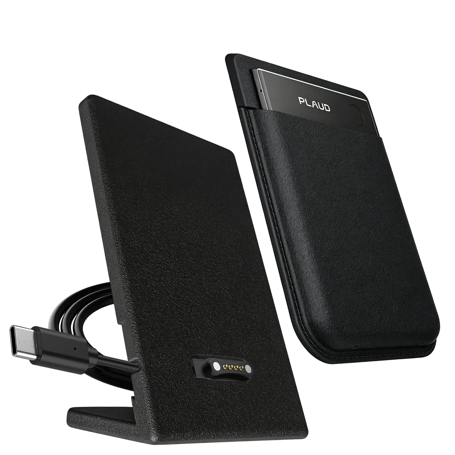 3D Printed Charging Stand Compatible with USB-C Cable for Plaud Note/Pro