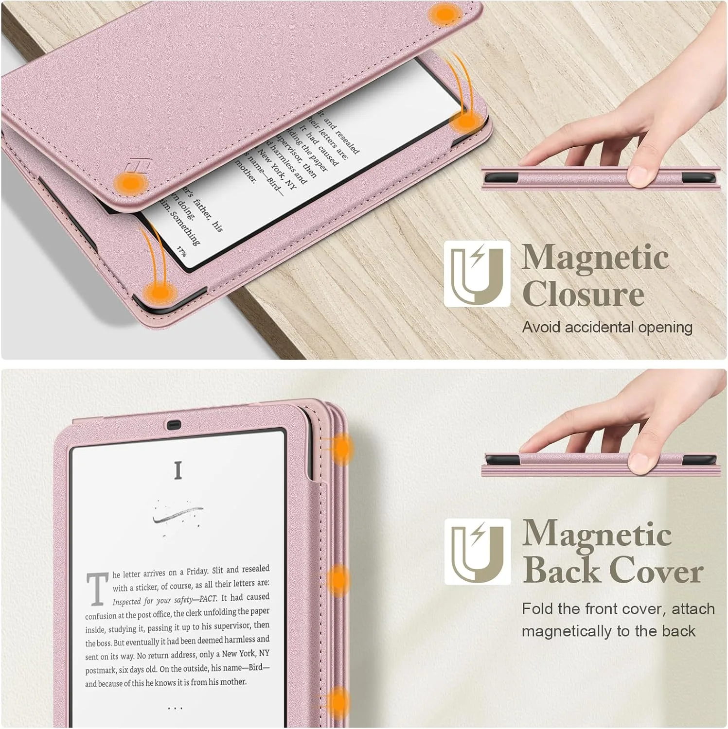 Fintie Case for 7"/6.8" Kindle Paperwhite 12th/11th Gen & Kindle Colorsoft
