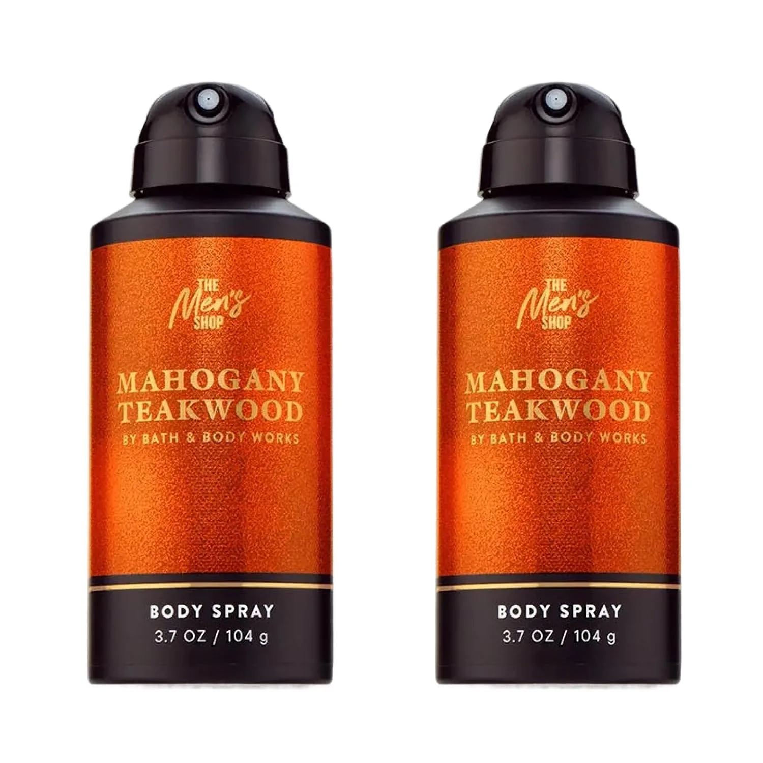 Body Spray para Hombre Bath & Body Works Mahogany Teakwood 110 ml 2 unidades