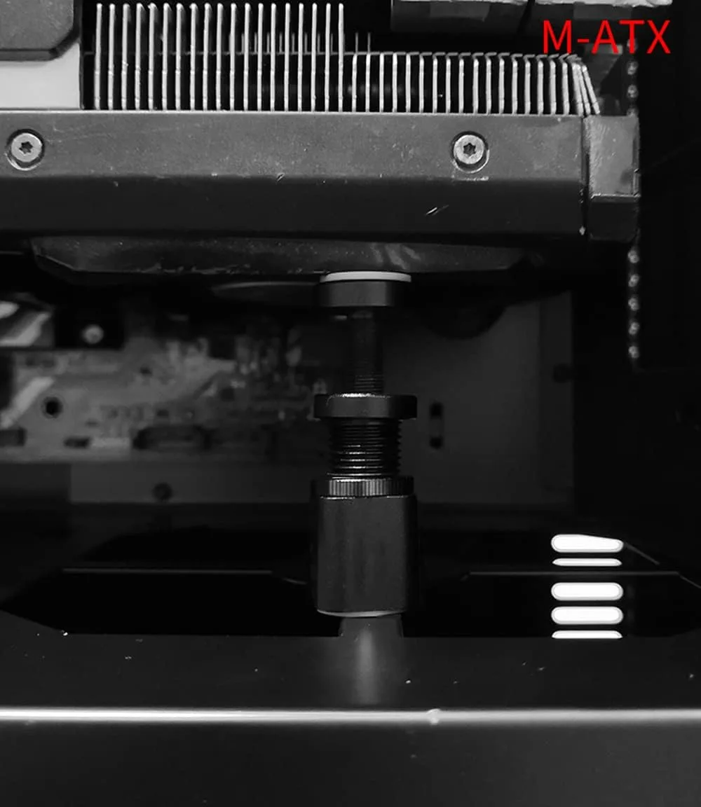 Small Graphics Card GPU Brace Support, Video Card Anti Sag Holder Bracket, GPU Stand, Mini Size 26-50mm
