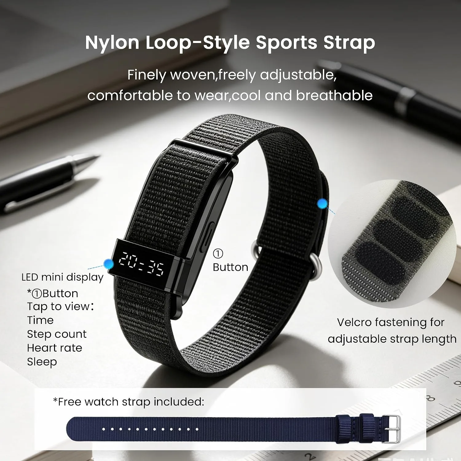 Smart Bracelet for Men Women Health Band Activity Fitness Tracker