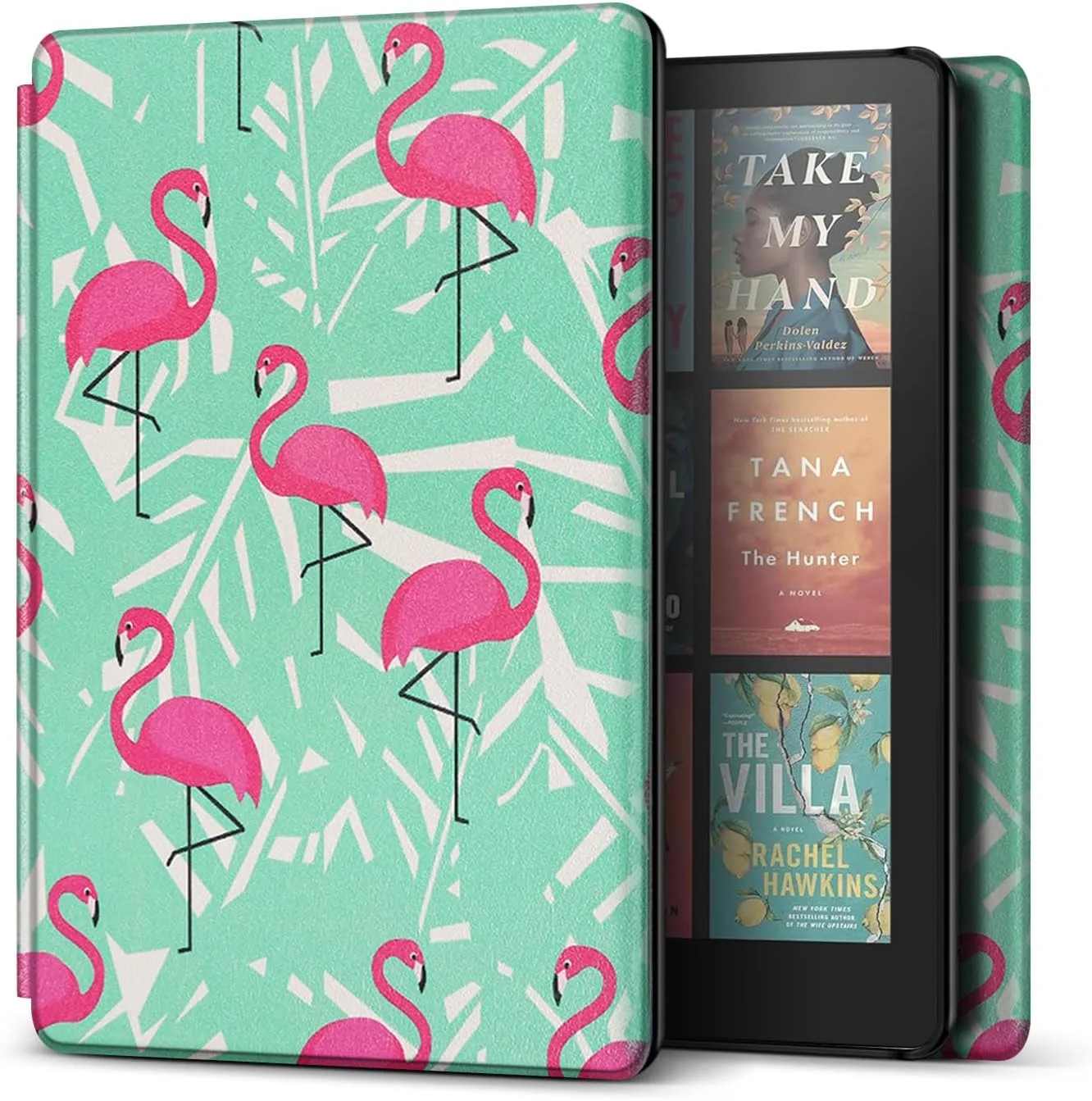TNP Kindle Paperwhite 12th Gen Case, Colorsoft 7-Inch Cover, Flamingo