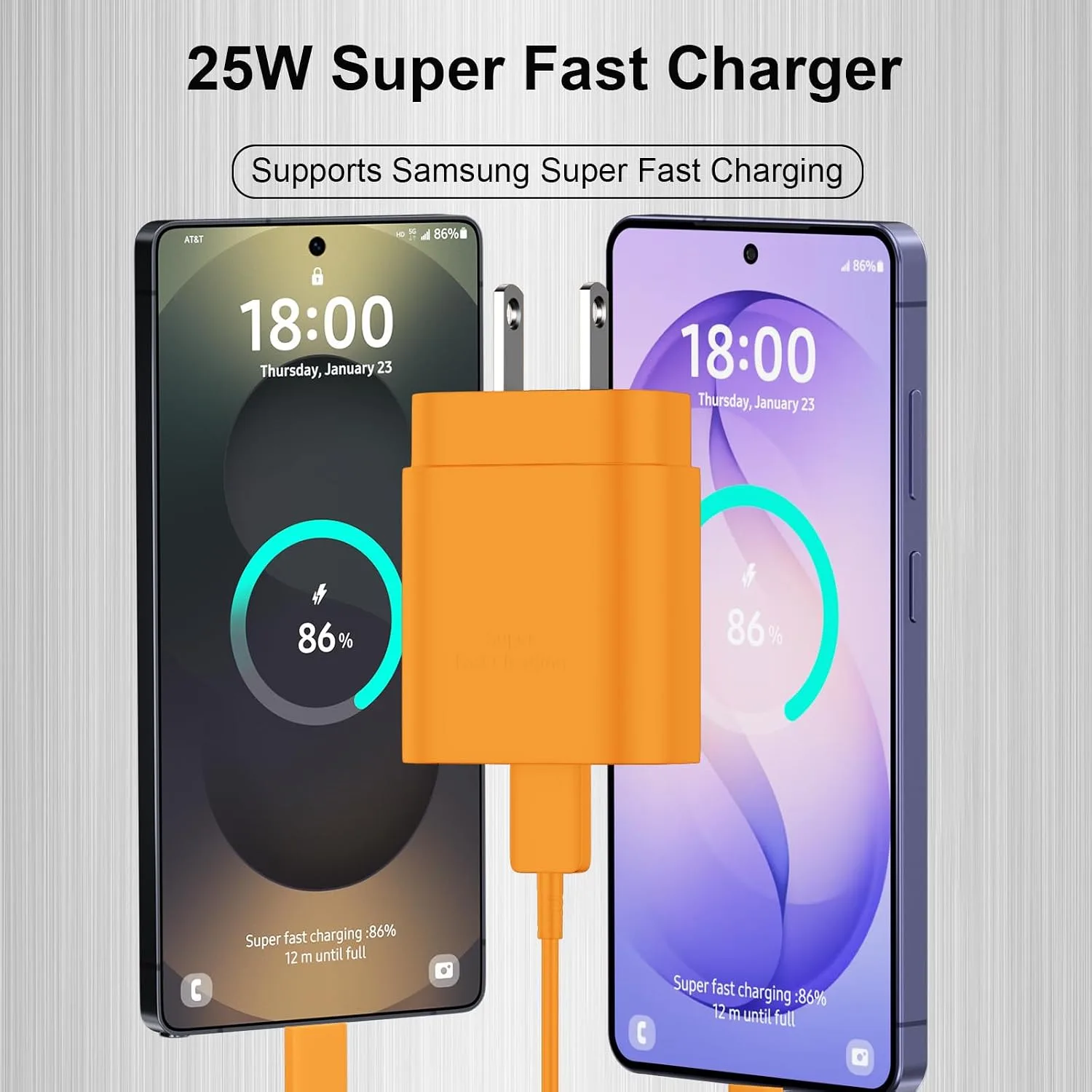 Super Fast Samsung Charger Type C 25W USB C Android Phone Charger Block