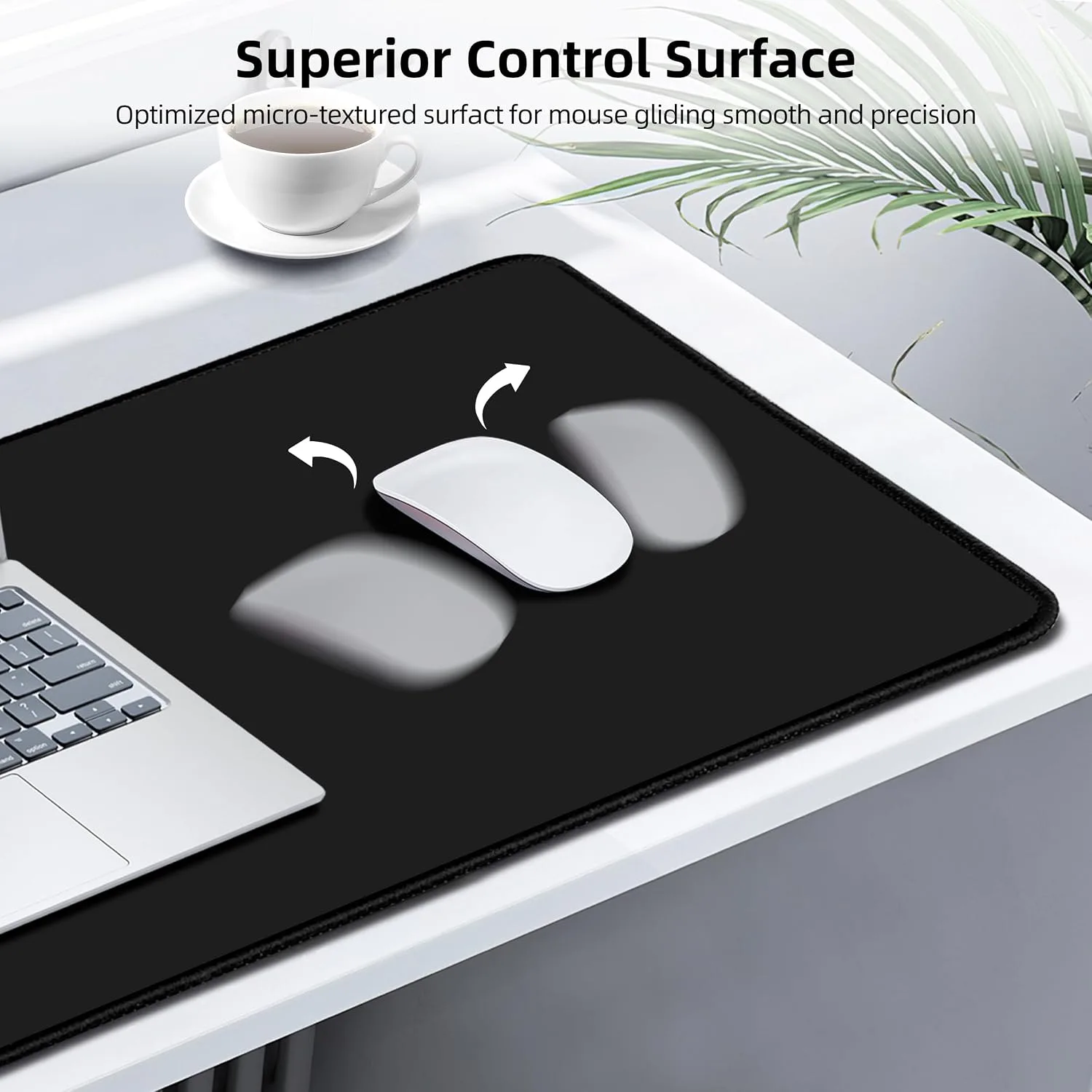 Wireless Charging Mouse Pad, Gaming Desk Mat with 20W Adapter, 31.5"x15.7"