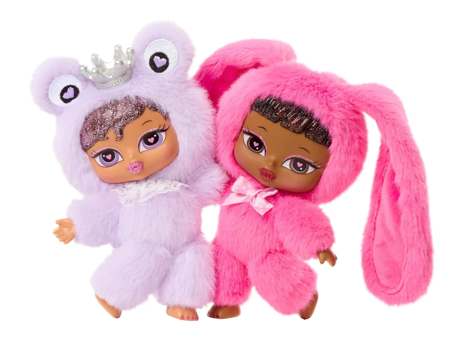 Bratziez Sweetheartz Plush Blind Box with Charm Clip and Accessory, Collectible Characters