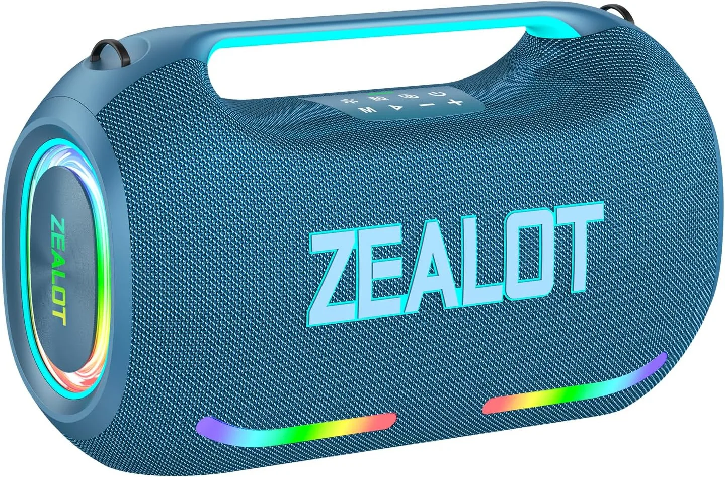 ZEALOT 400W Bluetooth Speaker, 30H Outdoor Party Boombox with Subwoofer