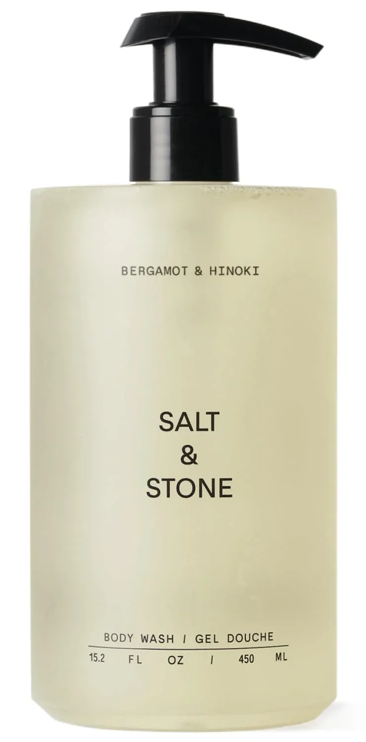 Gel de ducha Salt & Stone Bergamota e Hinoki 15.2 fl oz