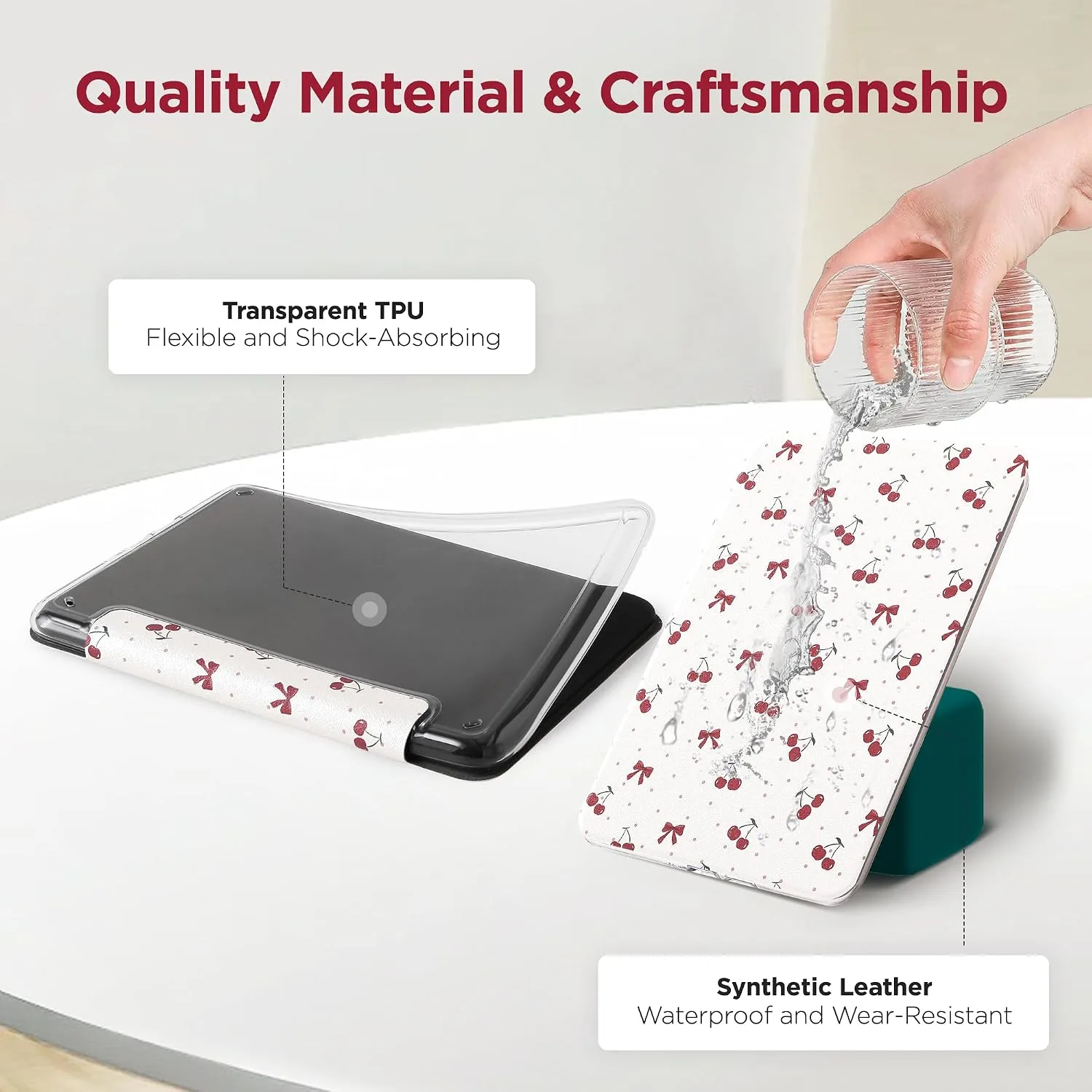 Clear Case for 7'' Kindle Paperwhite 12th Gen 2024 & Colorsoft