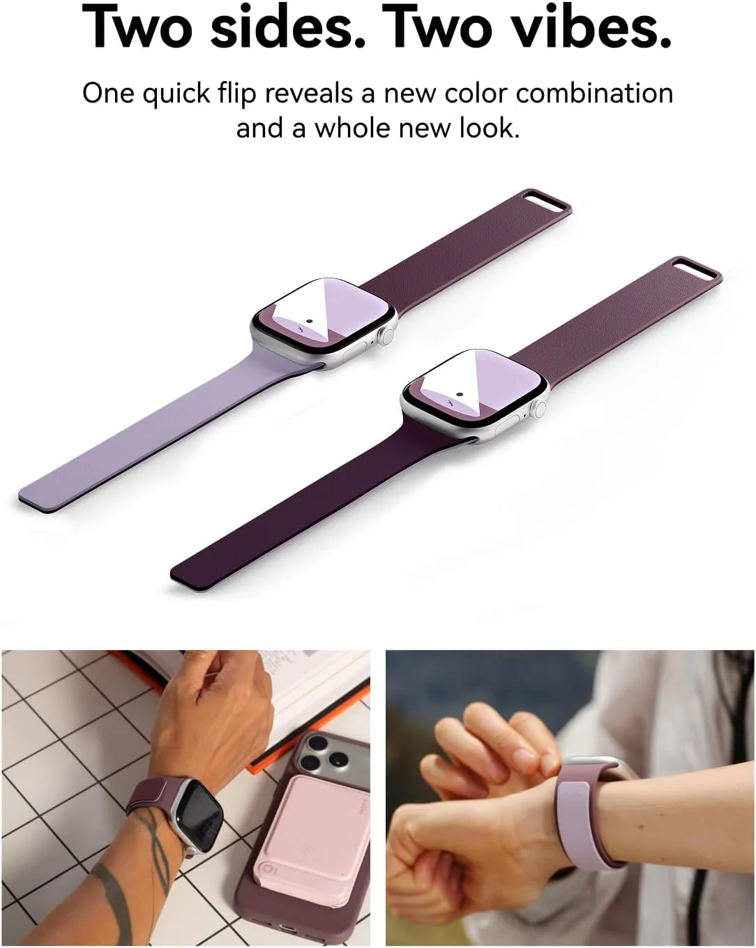 MOFT Snap Duo Watch Bands Active for Apple Watch Bands for Women & Men